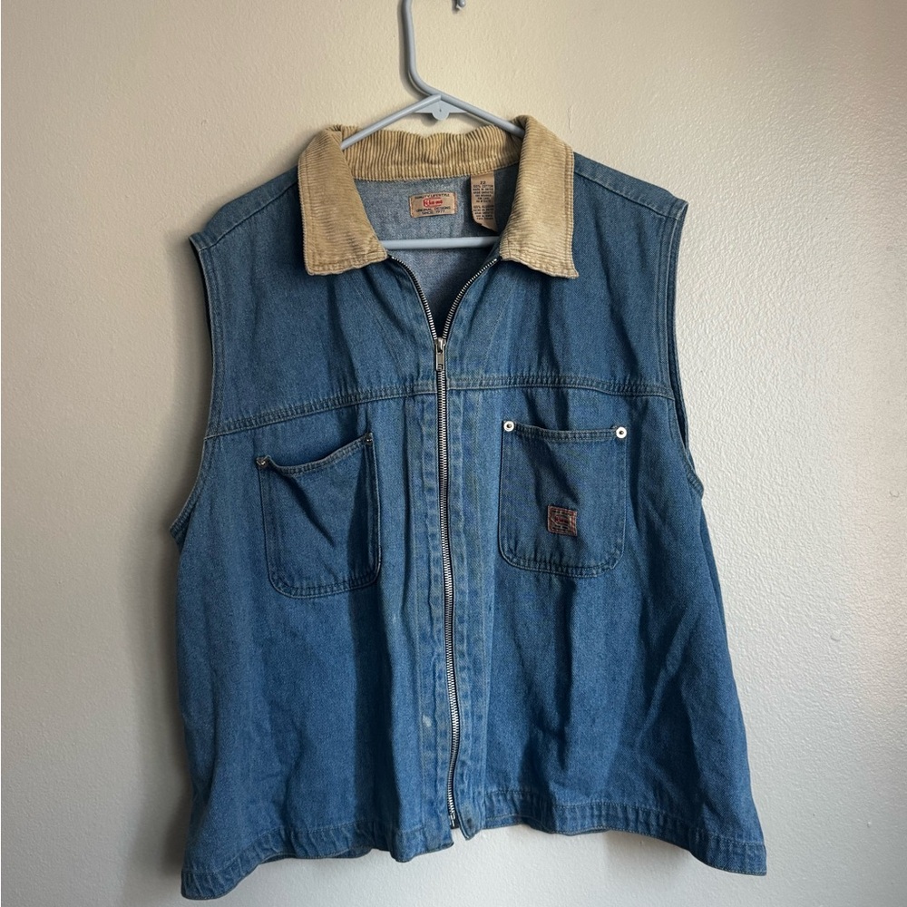 Vintage Jean Vest